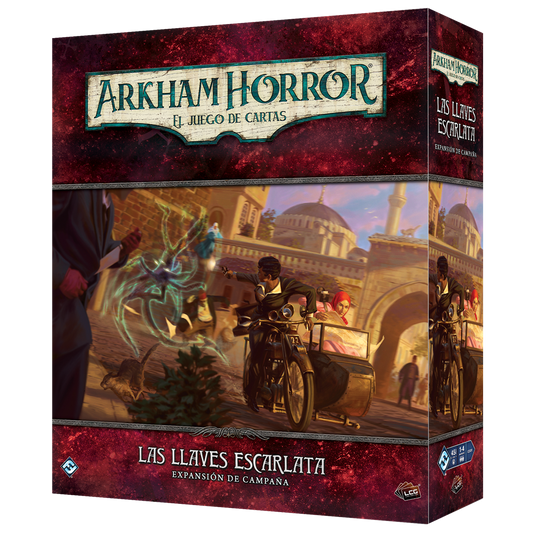 ARKHAM HORROR LCG - LAS LLAVES ESCARLATA EXPANCION DE CAMPAÑA