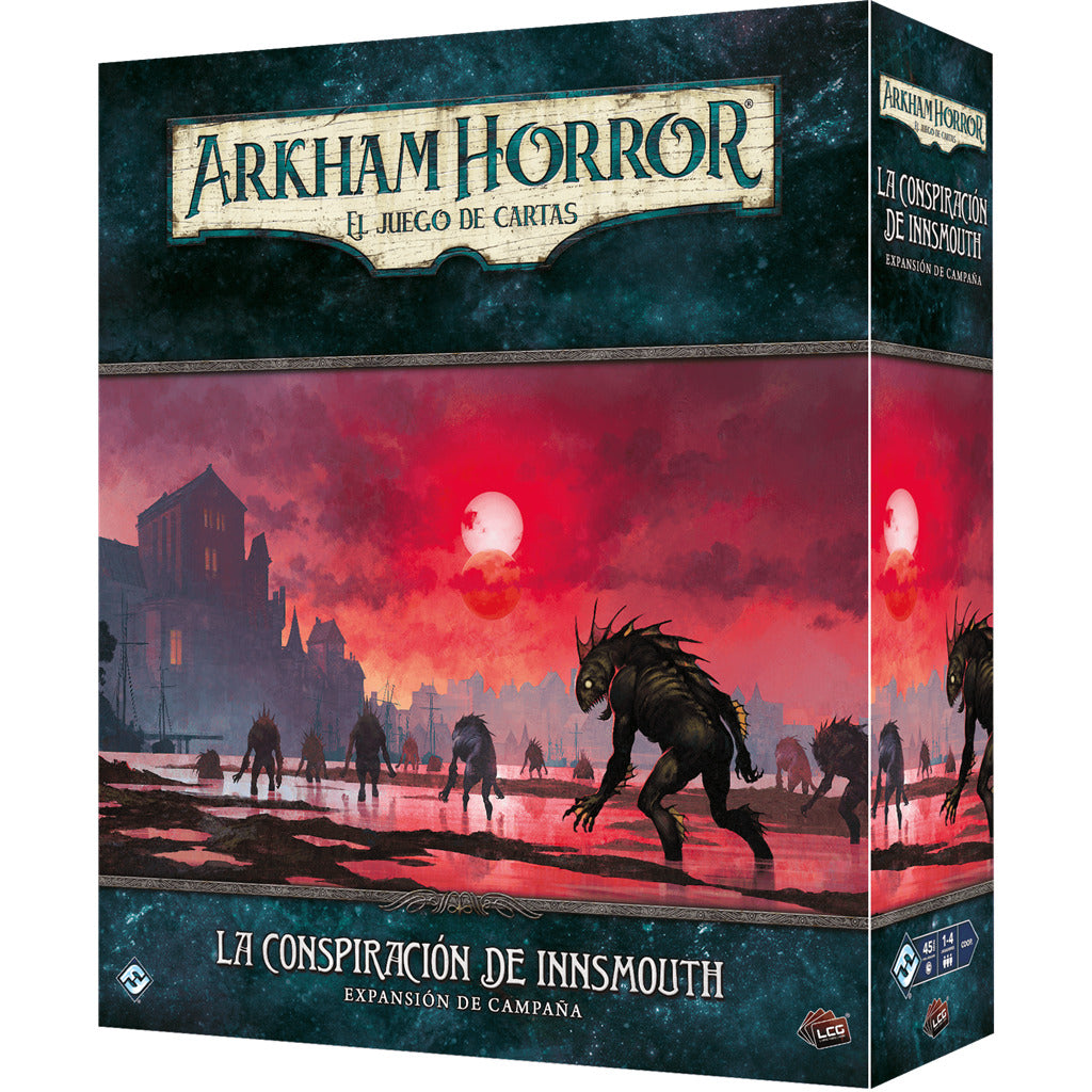 ARKHAM HORROR LCG - LA CONSPIRACIÓN DE INNSMOUTH EXPANSIÓN DE CAMPAÑA