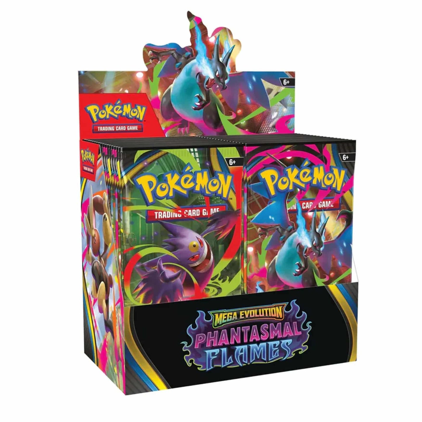 Pokémon Mega Evolution Phantasmal Flames Booster Display 36 Sobres (Español)