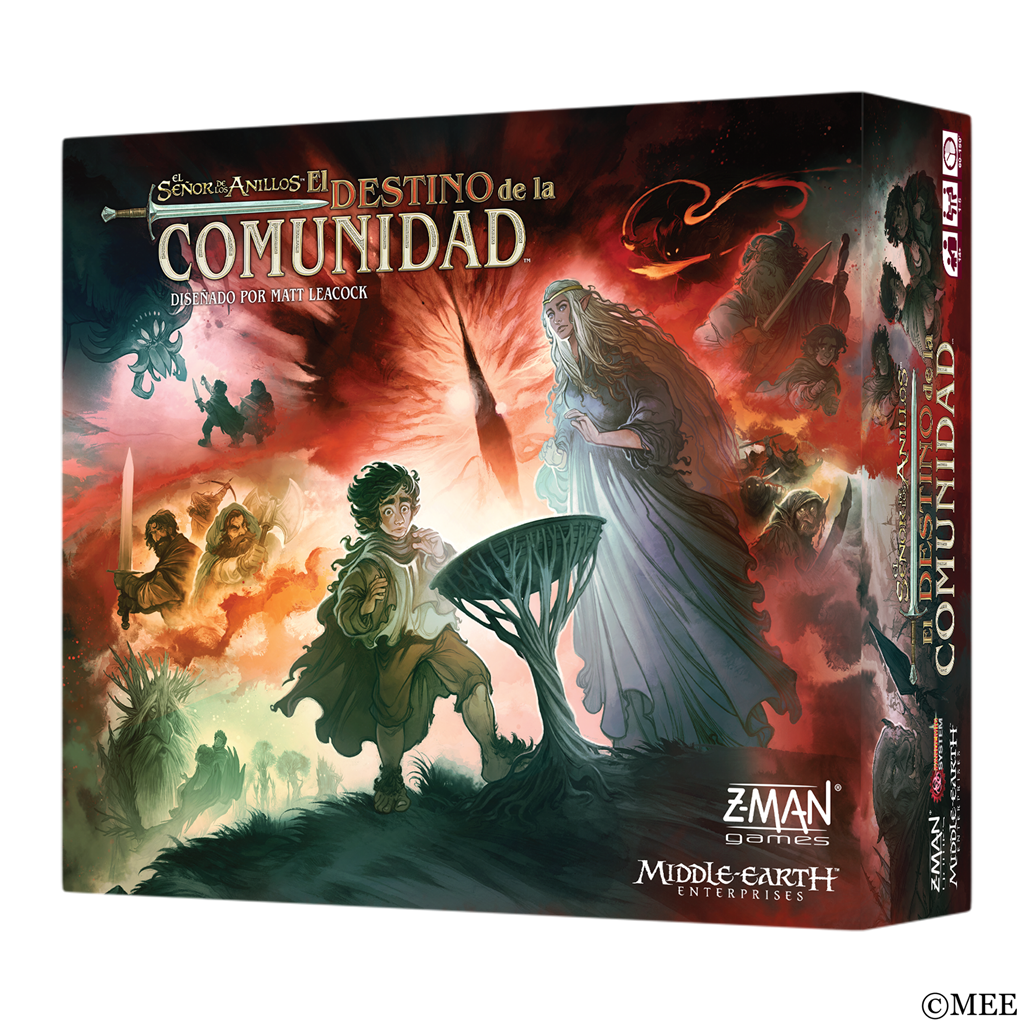 Señor de los anillos "El Destino de la Comunidad del Anillo"